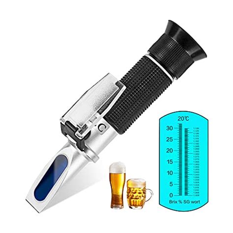 best homebrew refractometer|best refractometer for brewing.